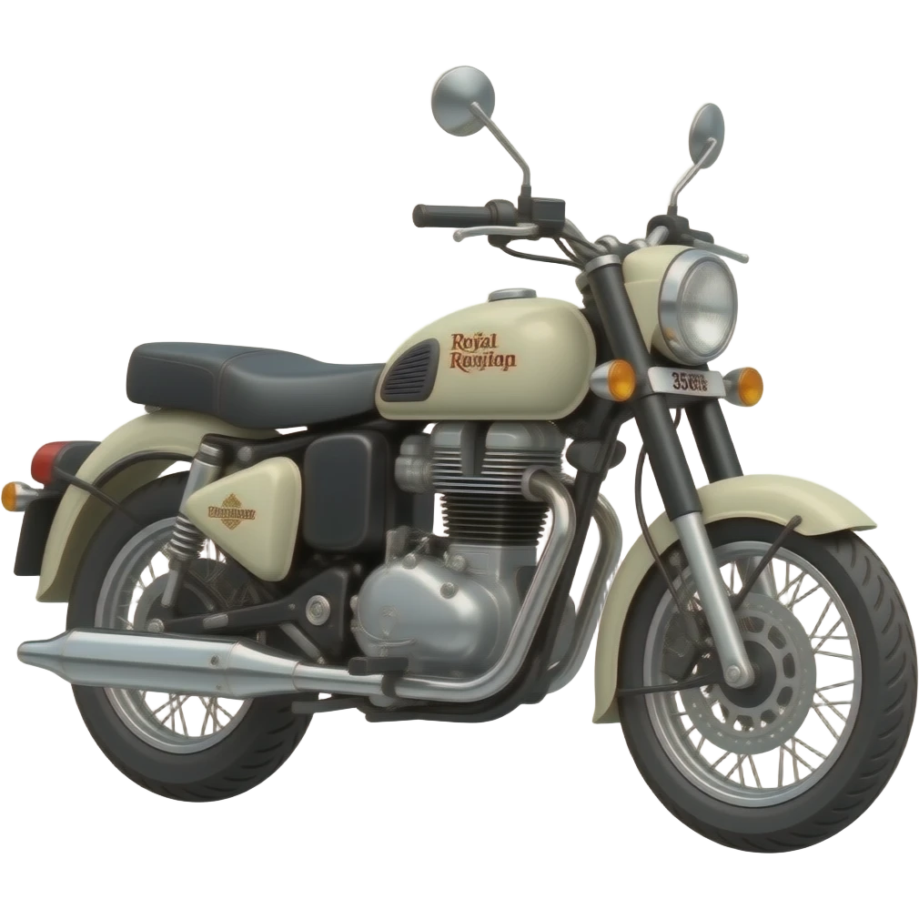 Royal Enfield 350cc emoji
