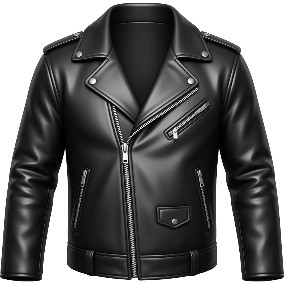 leather jacket emoji