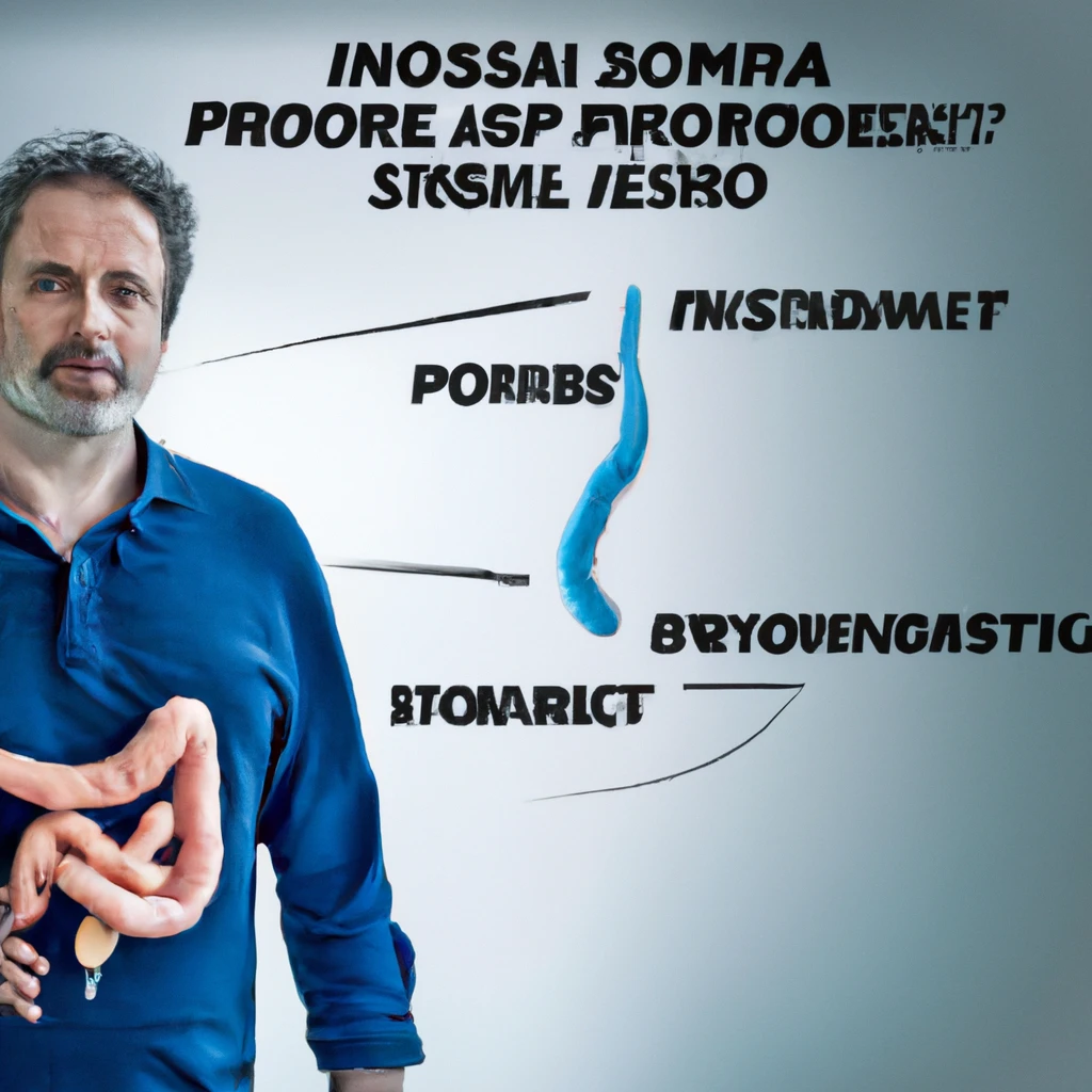 Uomo con parassiti intestinali  emoji