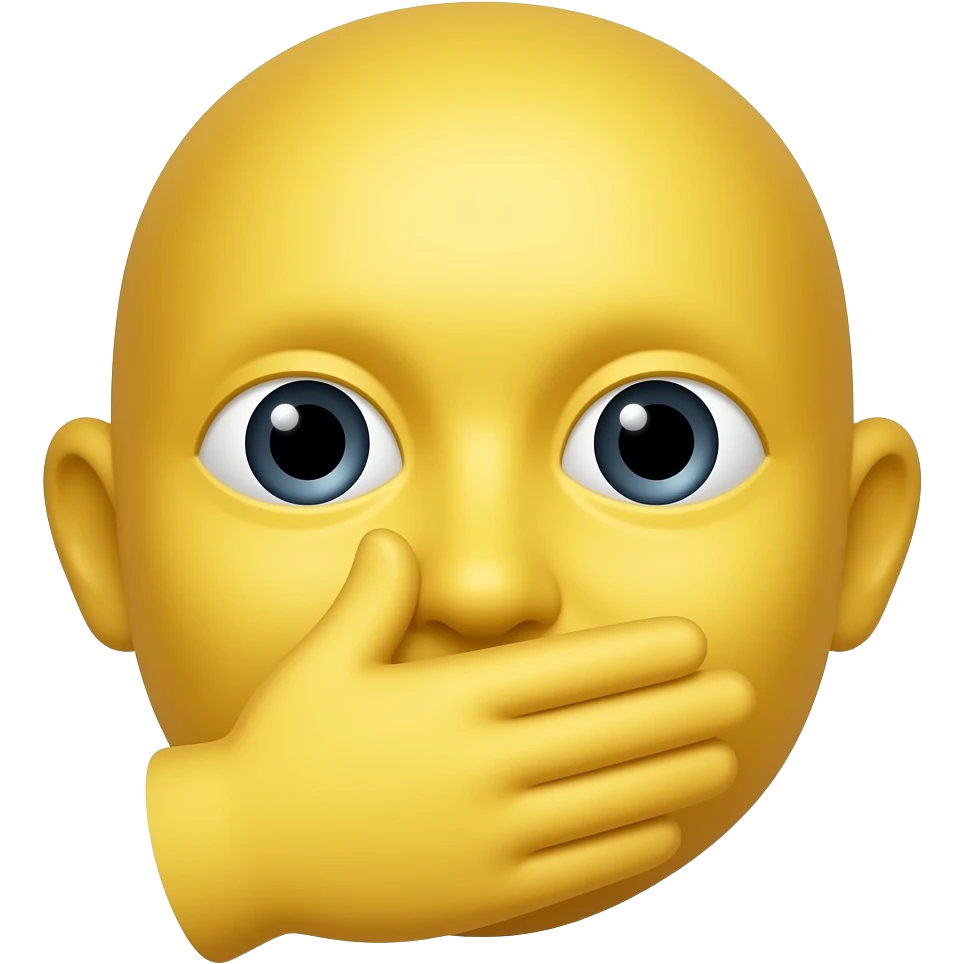 emojis.com de ícone shhhh amarelo 🤫 emoji