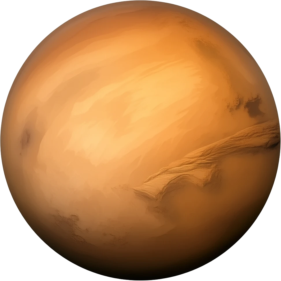 Moon of mars emoji