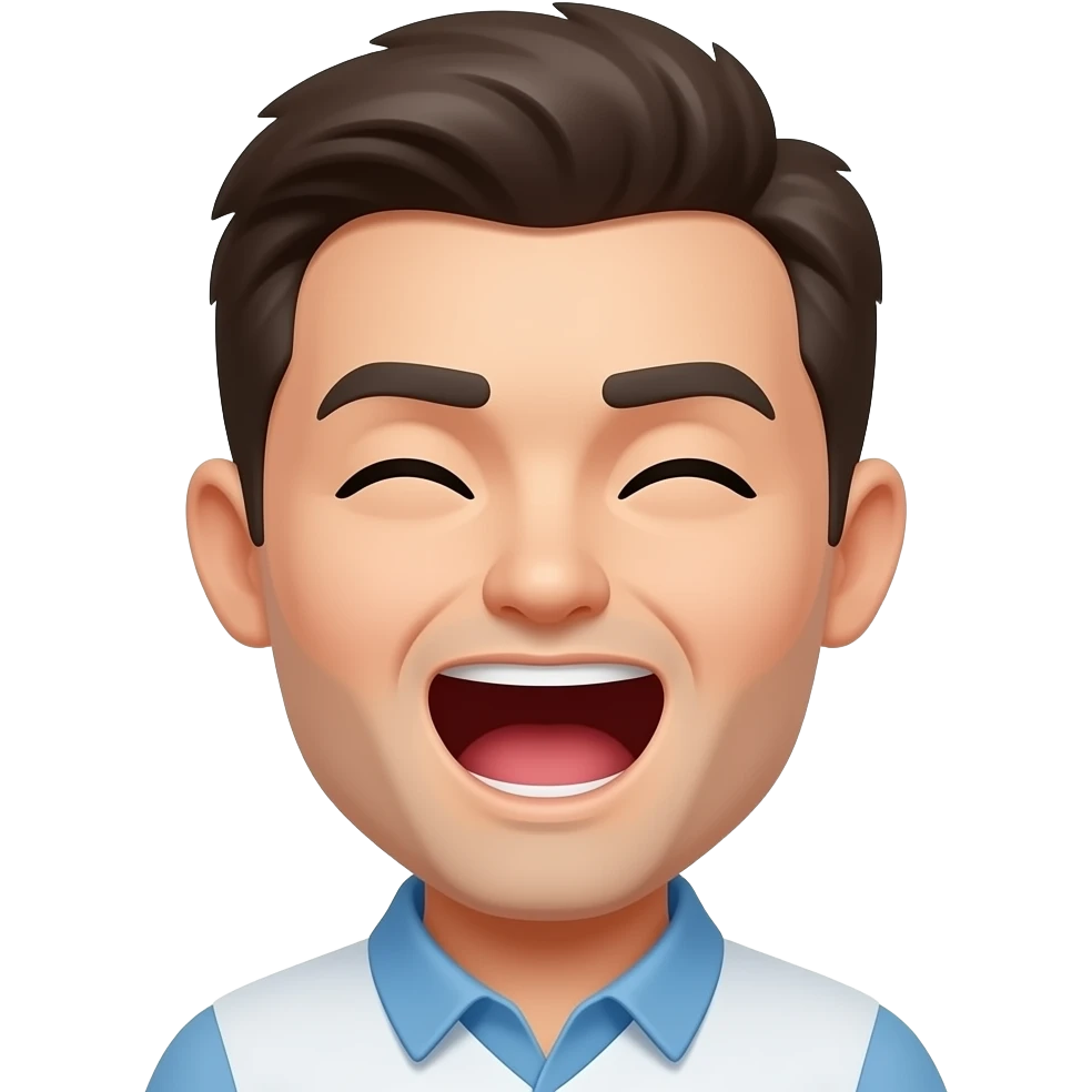 A look of laziness and yawning emoji