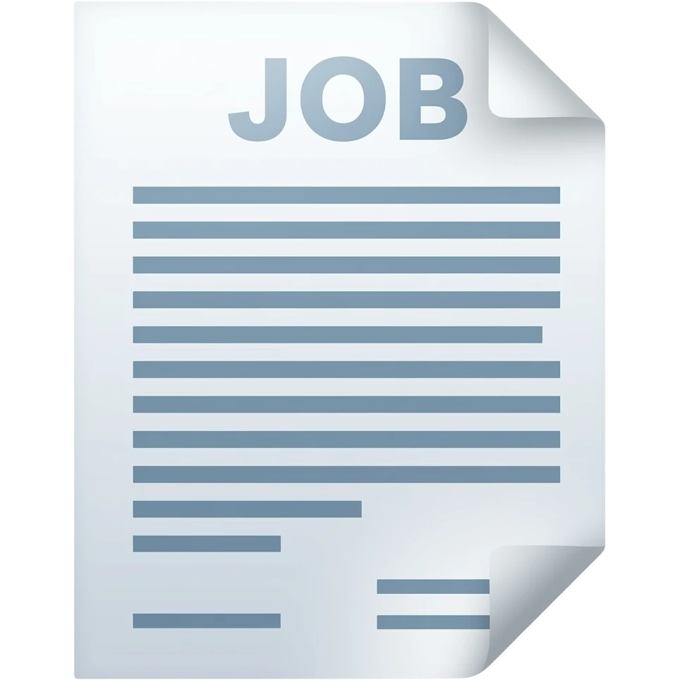 Job application paper emoji