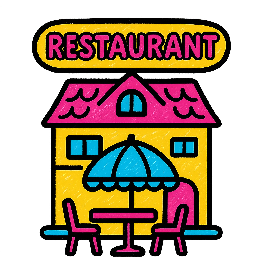 un restaurant de luxe emoji