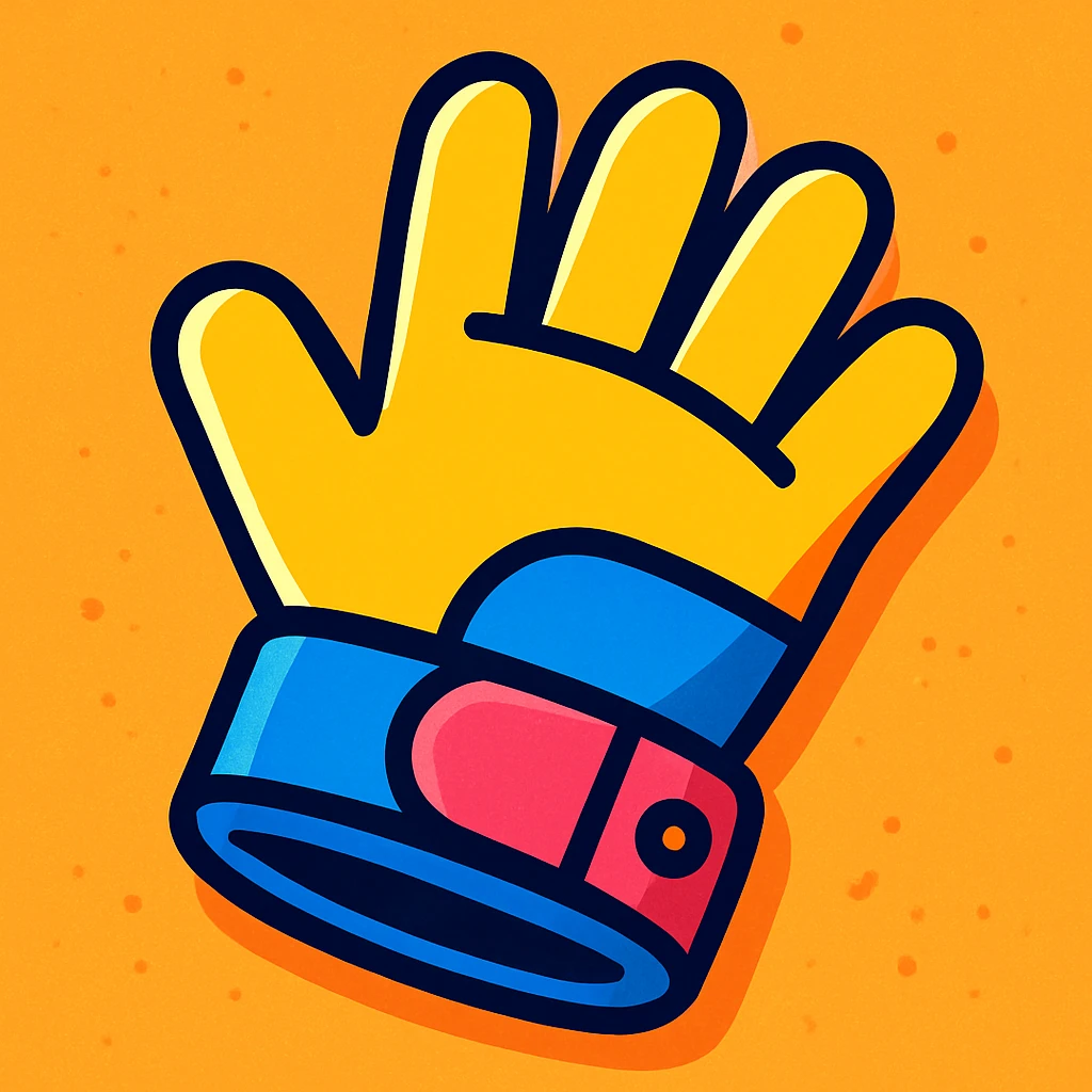 single glove emoji