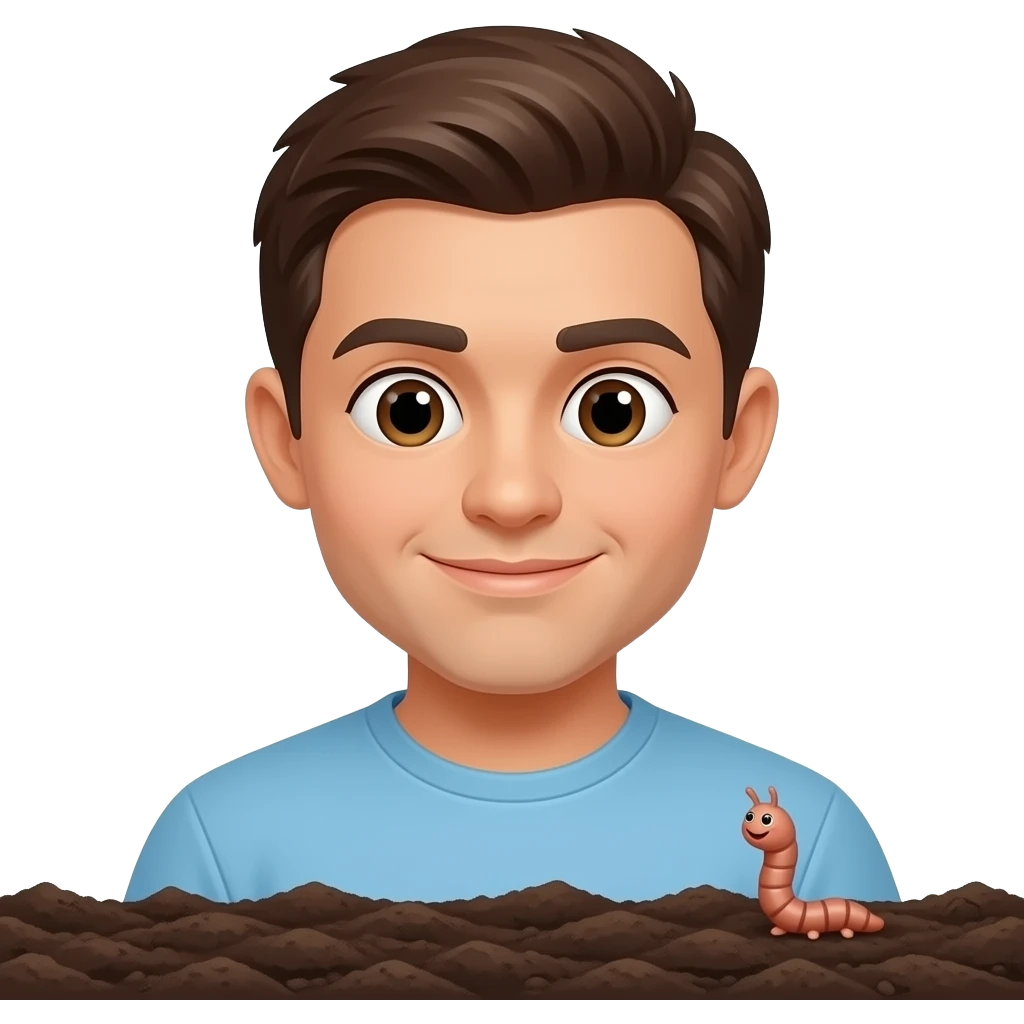 what would you do if I was a worm emoji