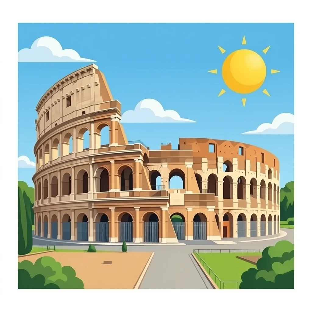 koloseum rome emoji
