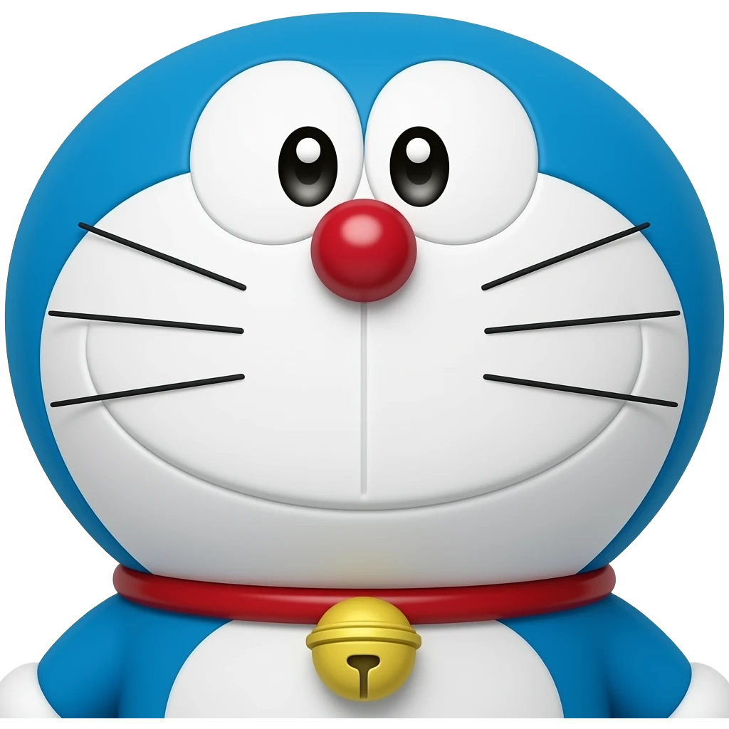 Doraemon, sad emoji
