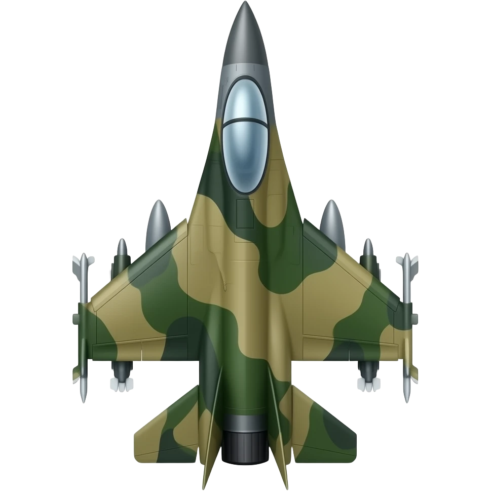 EMOJI JATO MILITAR emoji