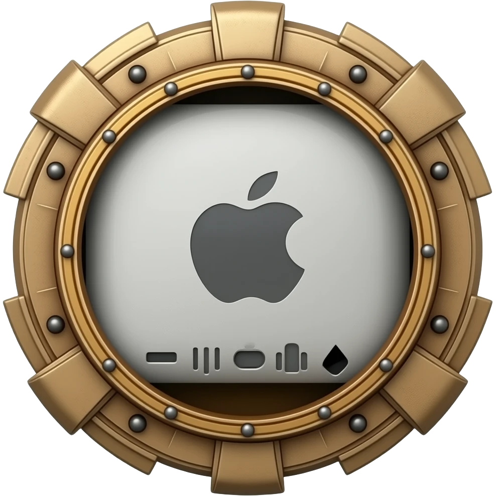 steampunk mac mini emoji