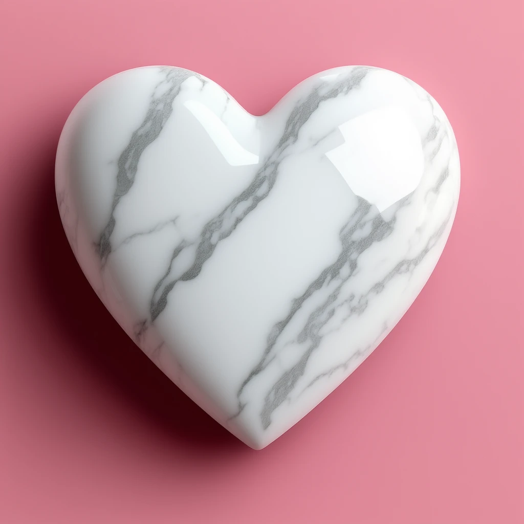 heart with a marble texture emoji
