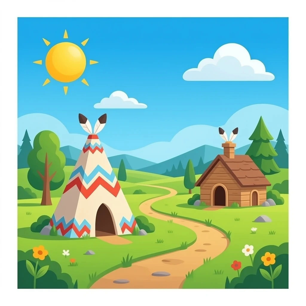 Native American pow wow emoji