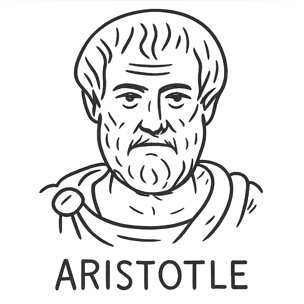 a portrait of aristotle emoji