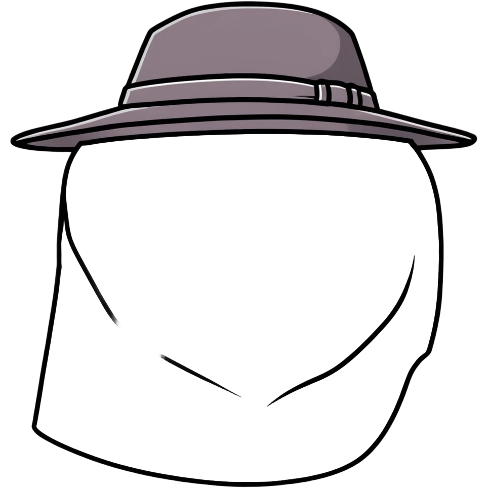 A crazy hat  emoji