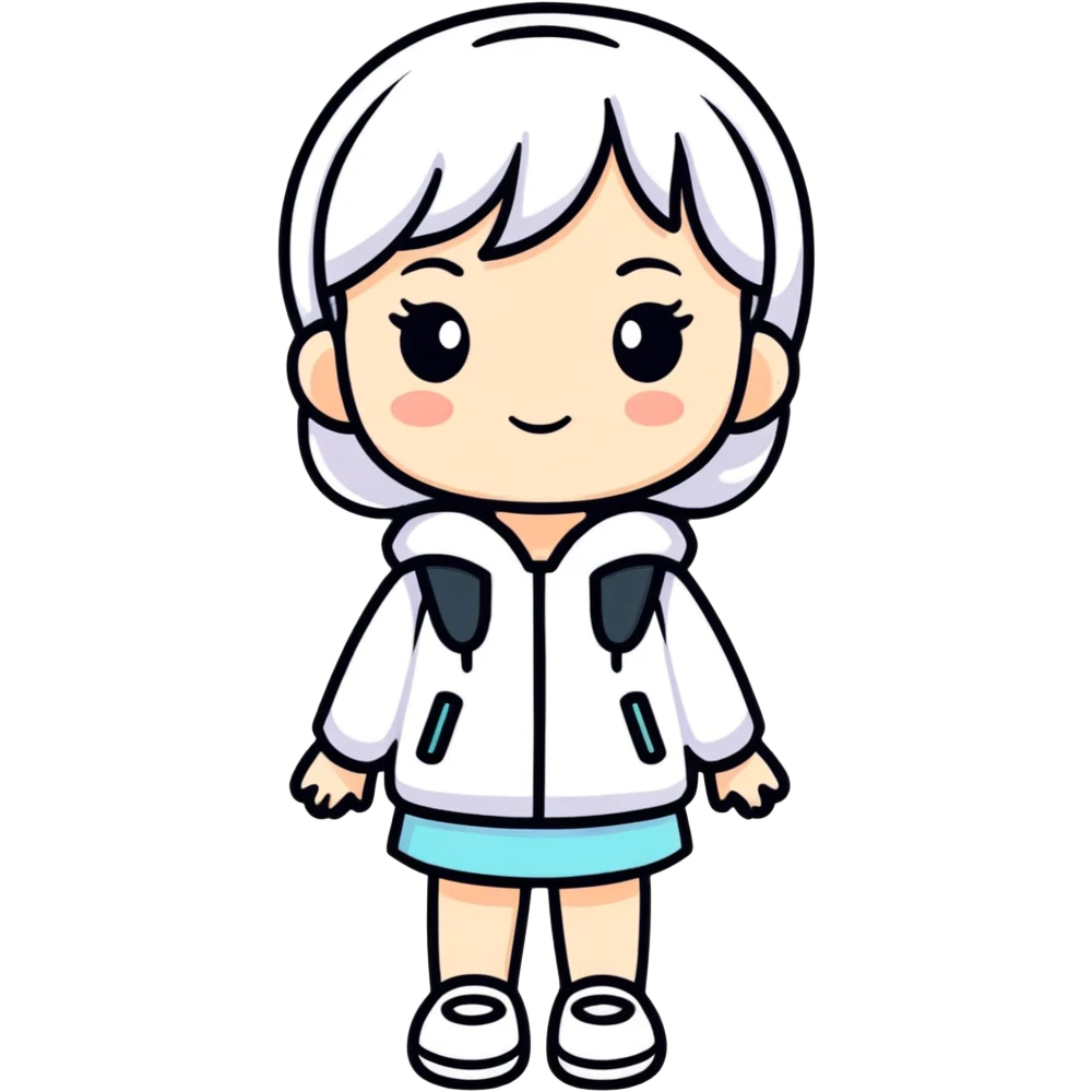 A girl emoji