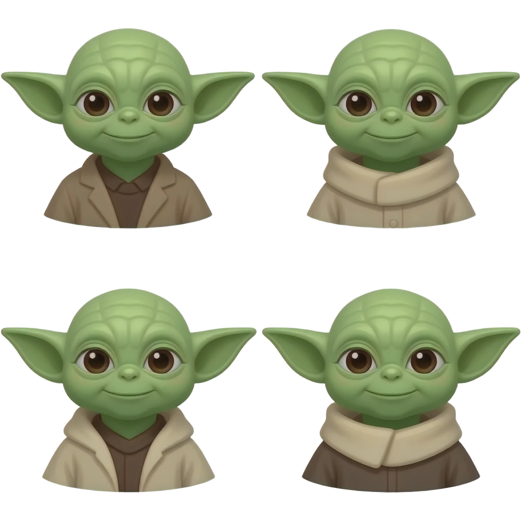 yaddle yoda et grogu emoji