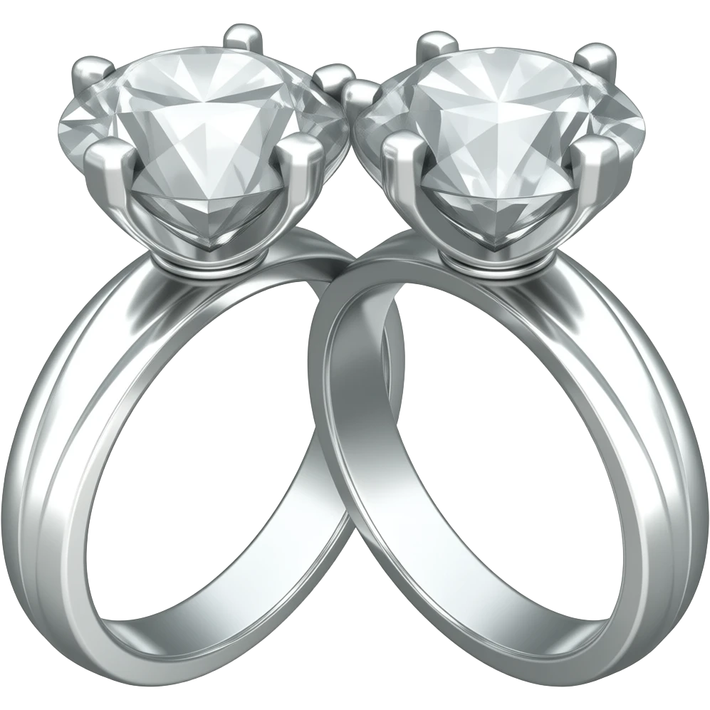 Diamond rings emoji