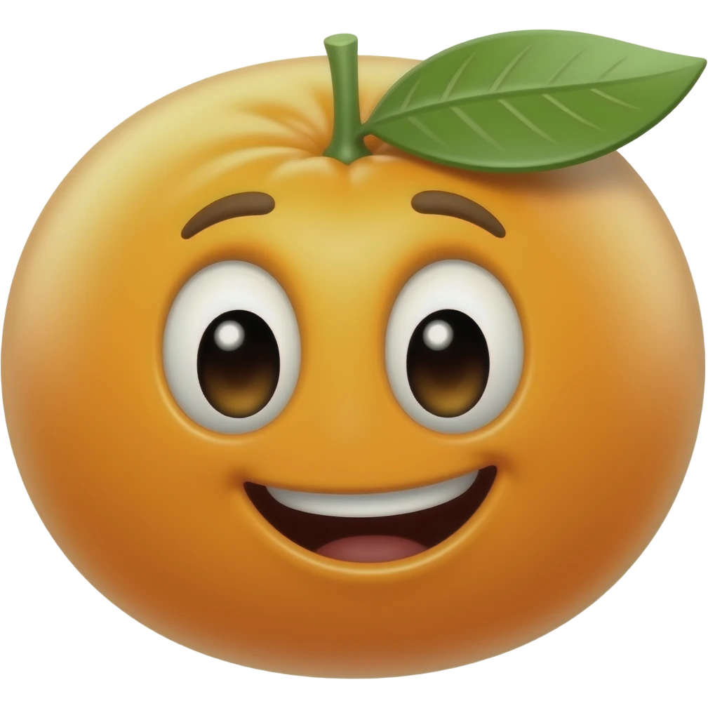 annoying orange emoji