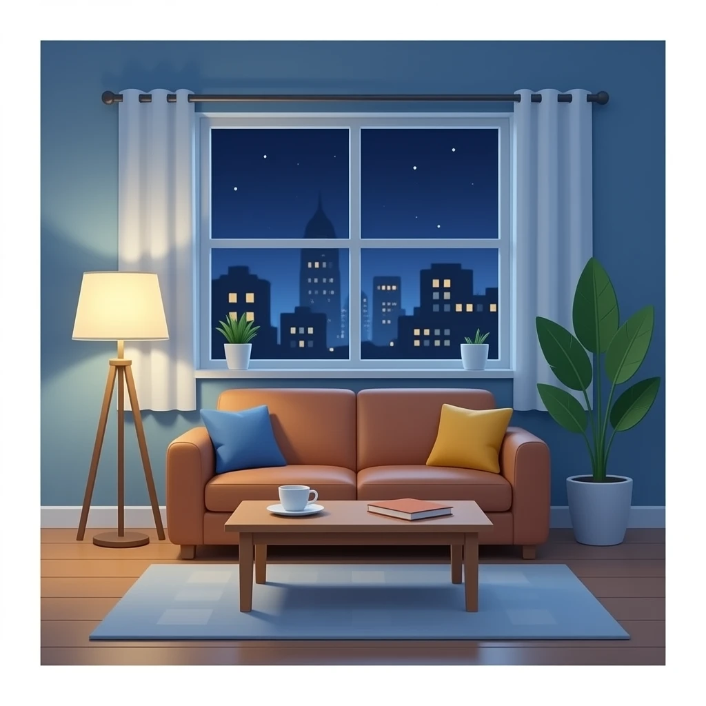 Cozy livngroom emoji