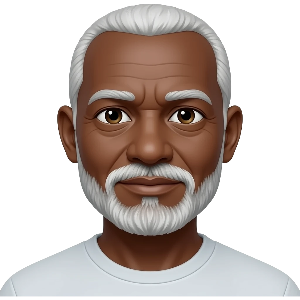 Older,bald,go t,dark skinned emoji