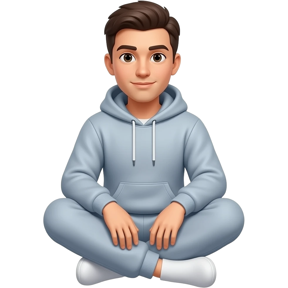 hoodies sweatpants say modern language sweatsuit emoji