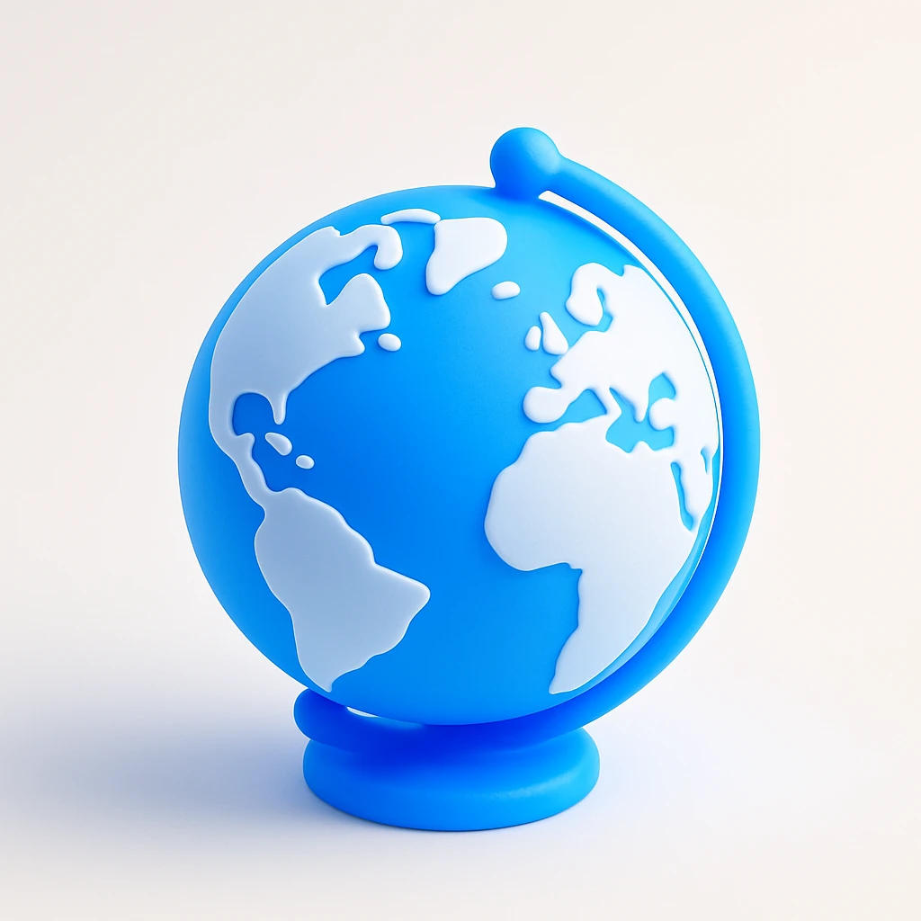 crystal globe emoji