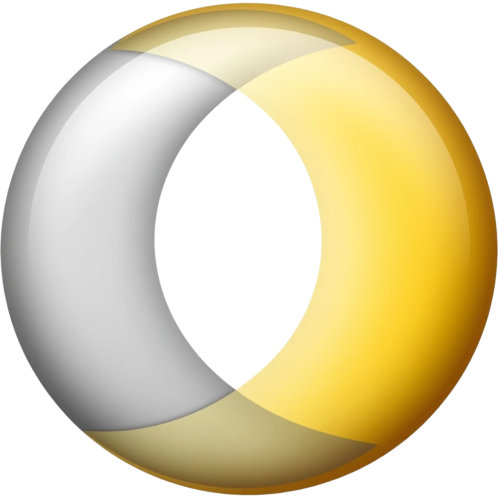 Crescent emoji