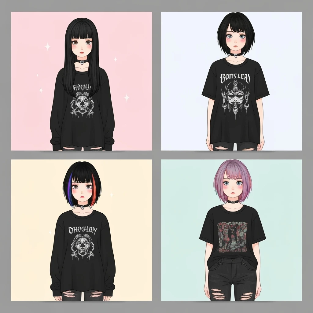 emo banner, cute, expressive, minimal, variation 4 emoji