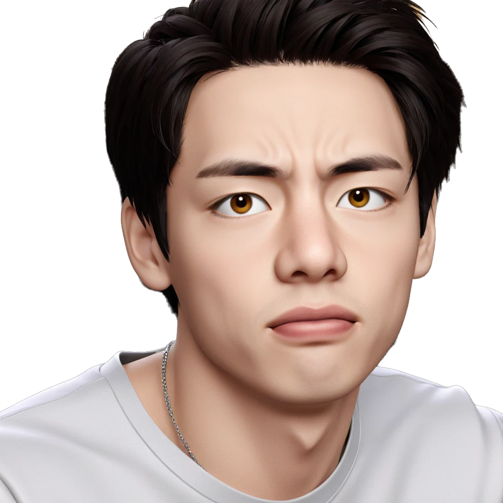 portrait of a stylish man emoji