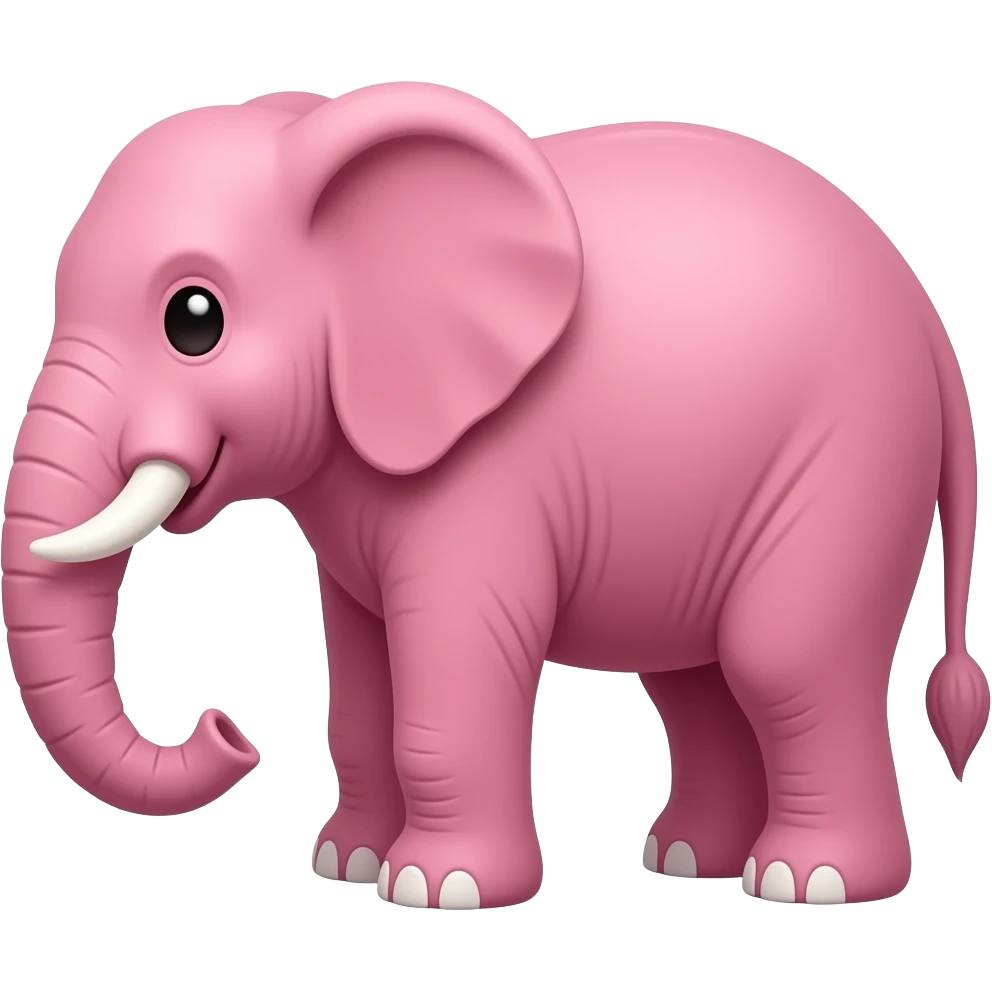 pink elephant emoji