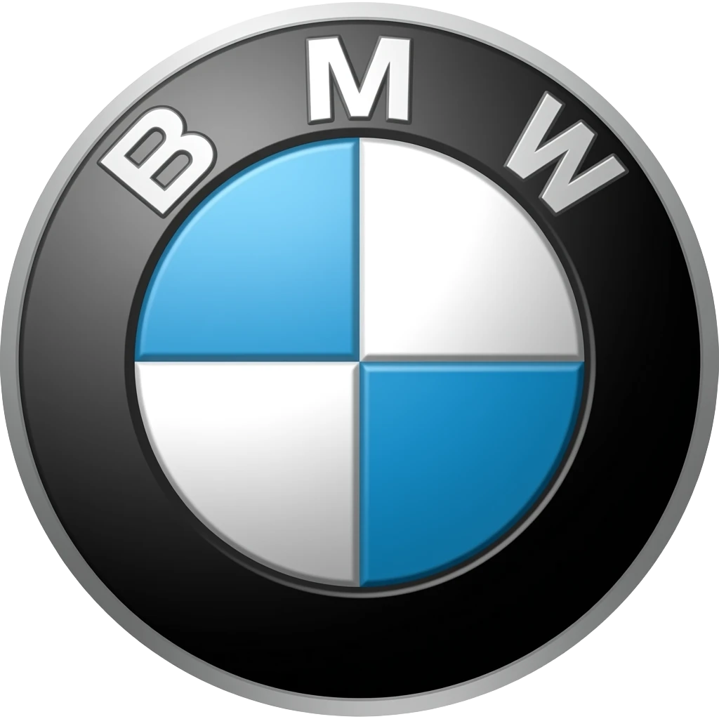 Bmw logo text formate give me  emoji emoji