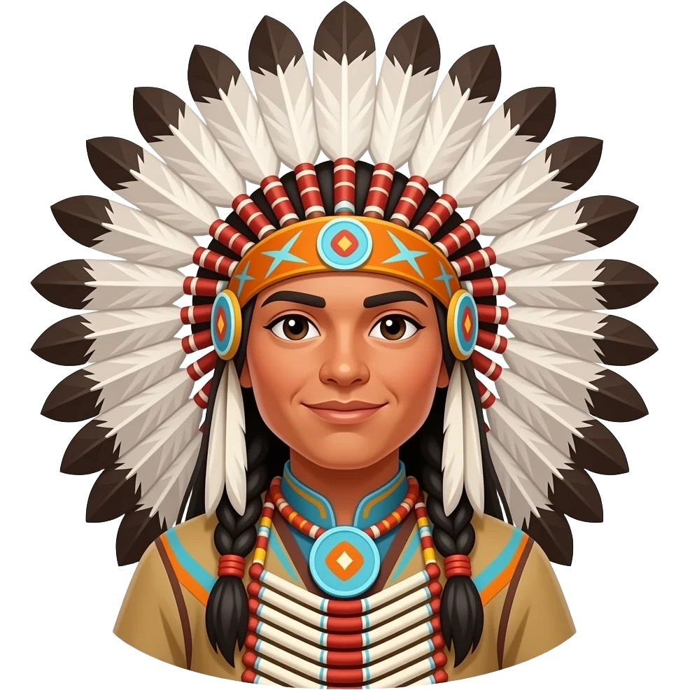native american pow wow emoji