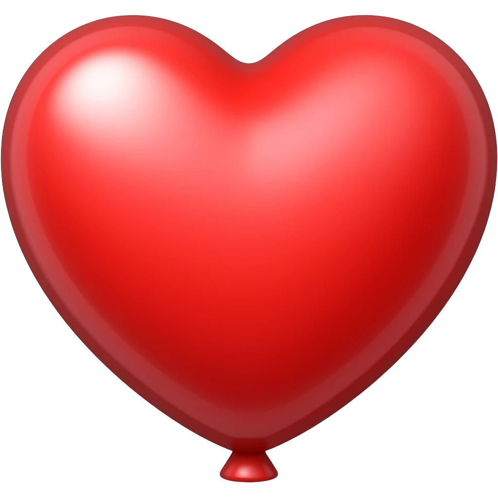 Aestetix hearts like baloons emoji