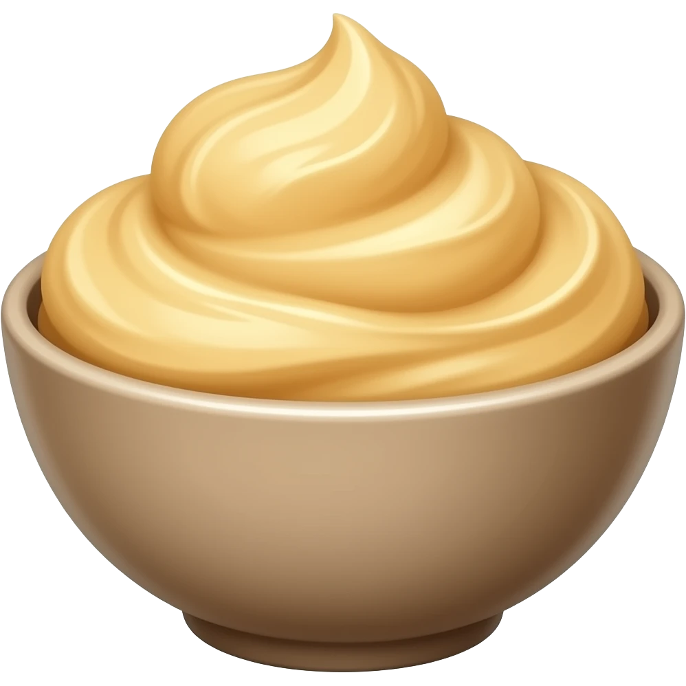 bowl of mashed beans paste emoji