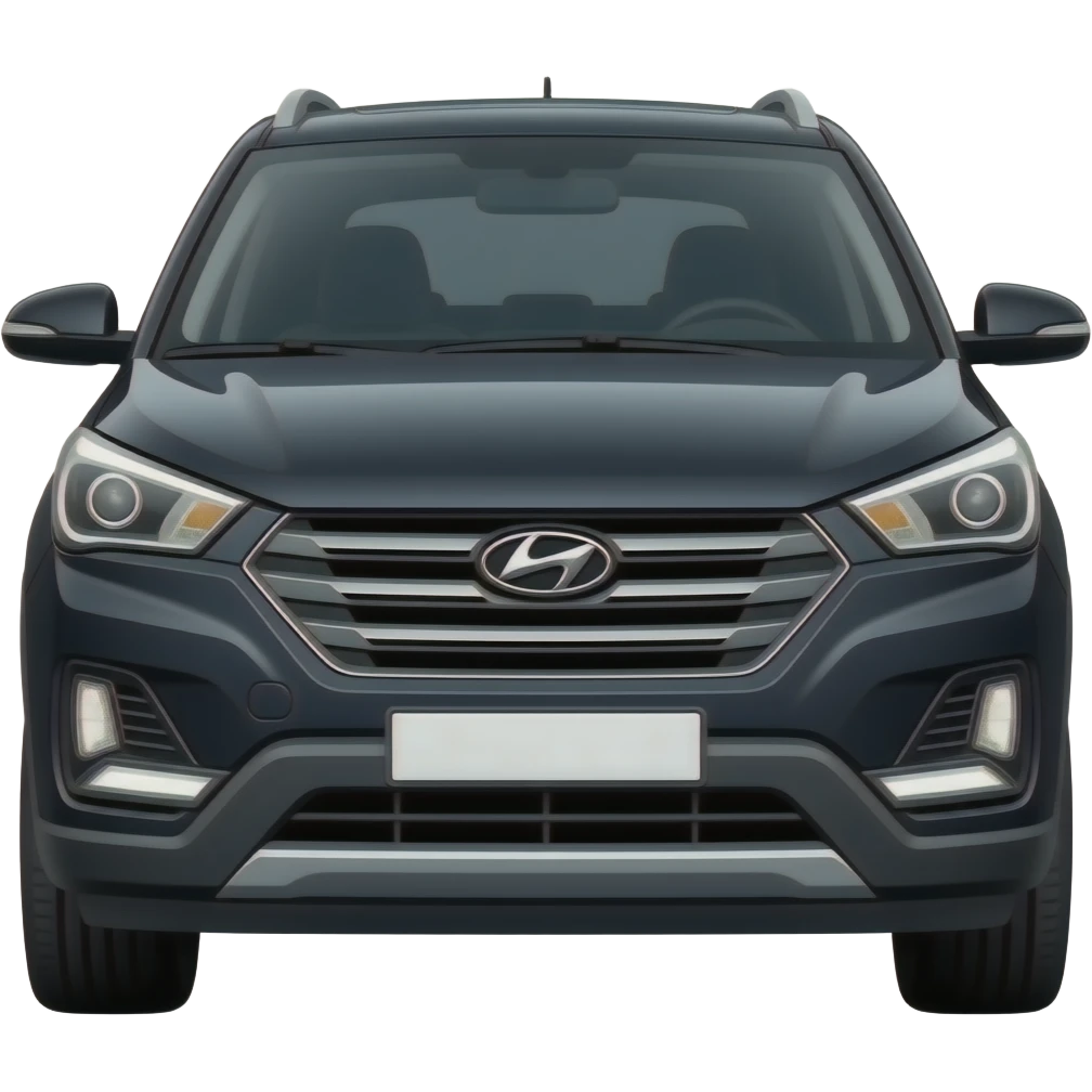 Black indian latest model Creta emoji