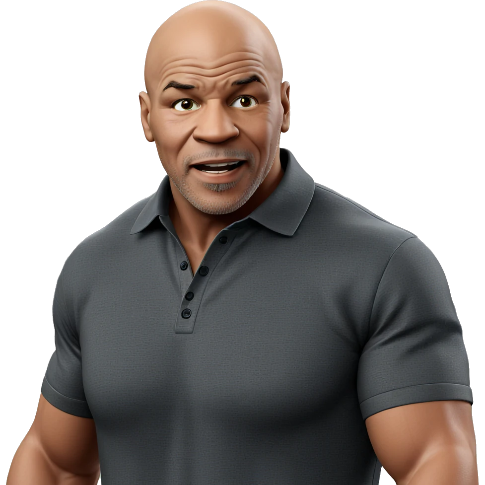 manly bald man portrait emoji