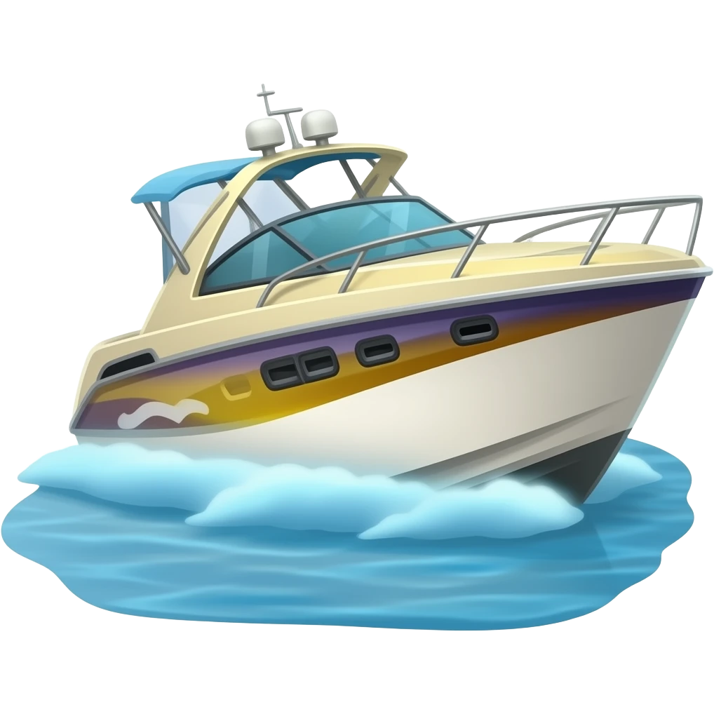 Speed boat tubing excursion emoji