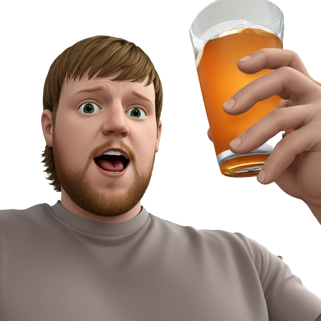 male with drink indoors emoji