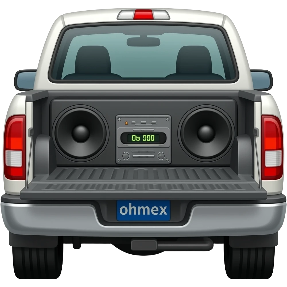 Stereo truck/car emoji