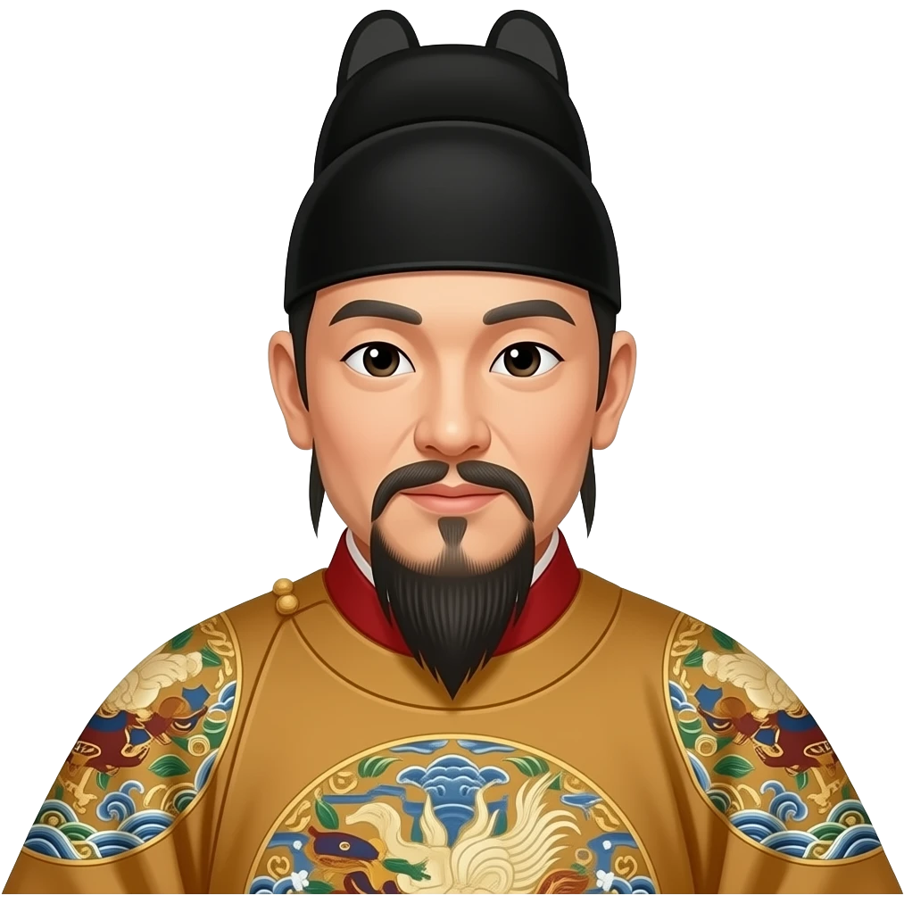 Traditional Chinese man from the era of ming emoji