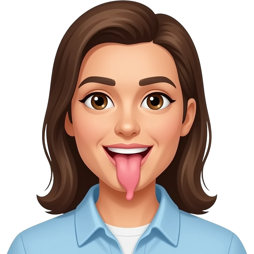 a man's dick inside lady's mouth emoji
