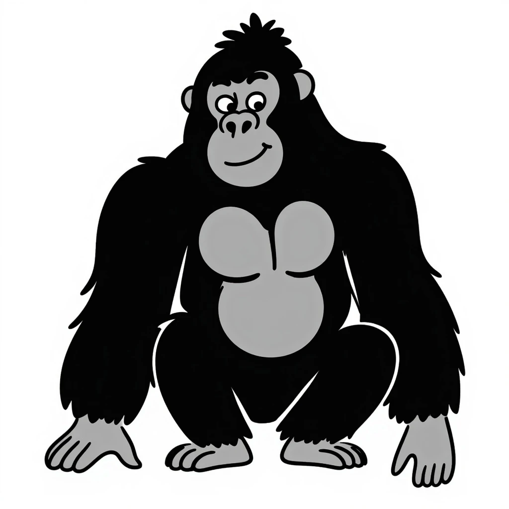 Gorilla emoji