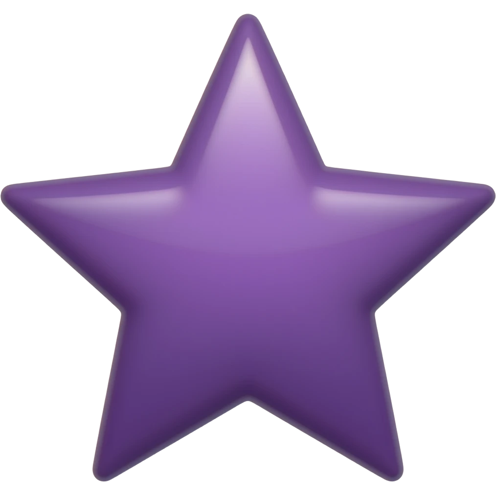 MAKE A SHOOTING STAR IN PURPLE emoji