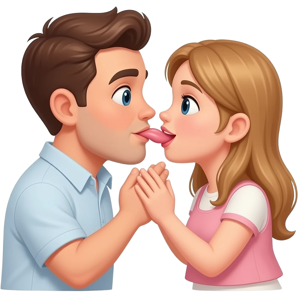 Man licking girlfriends butthole emoji