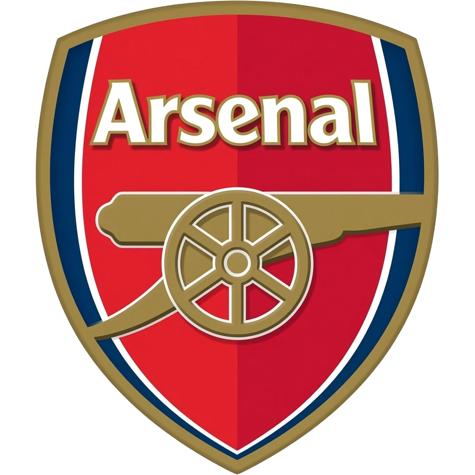 Arsenal football club cannon with a shield emoji emoji