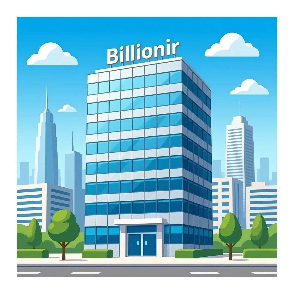 Make photo for company it is name is billionir emoji