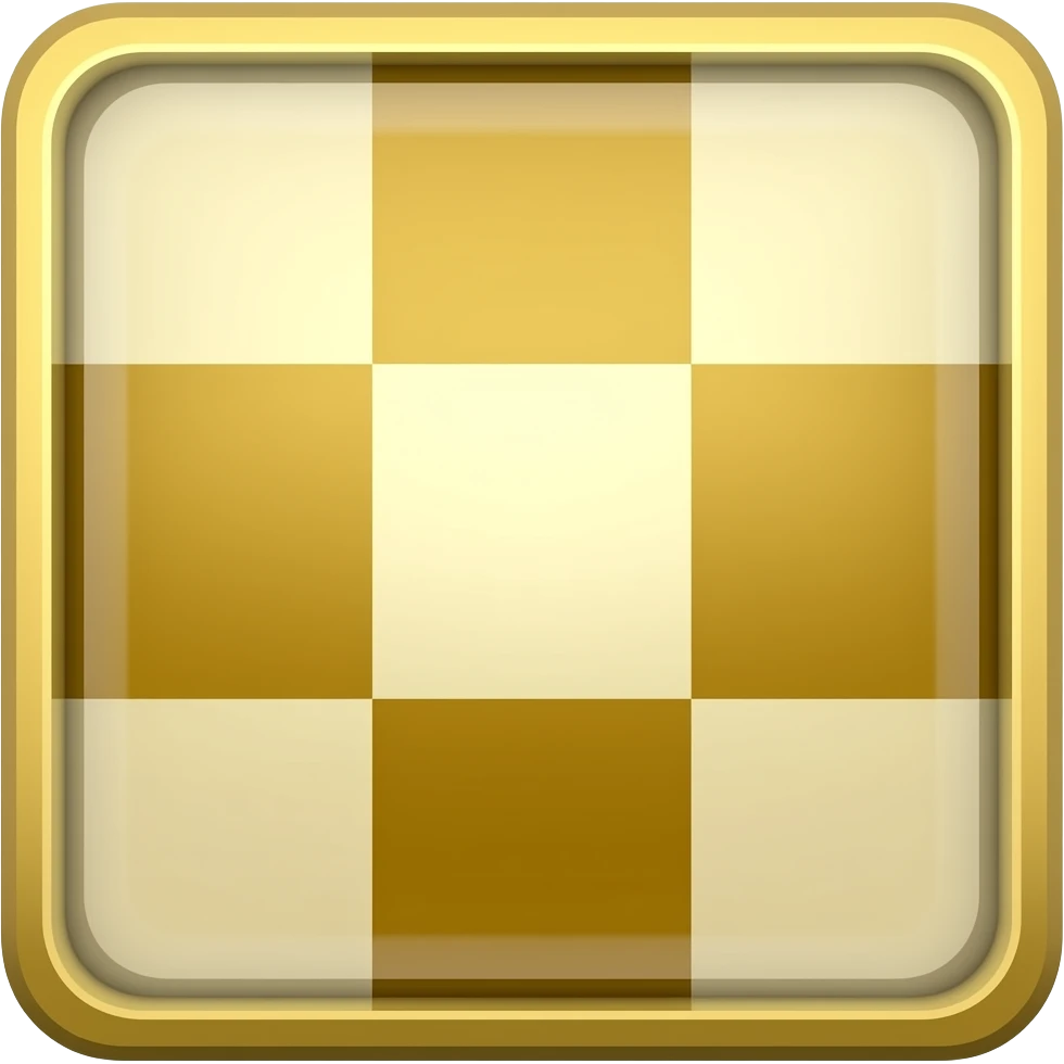 make a check that is gold emoji