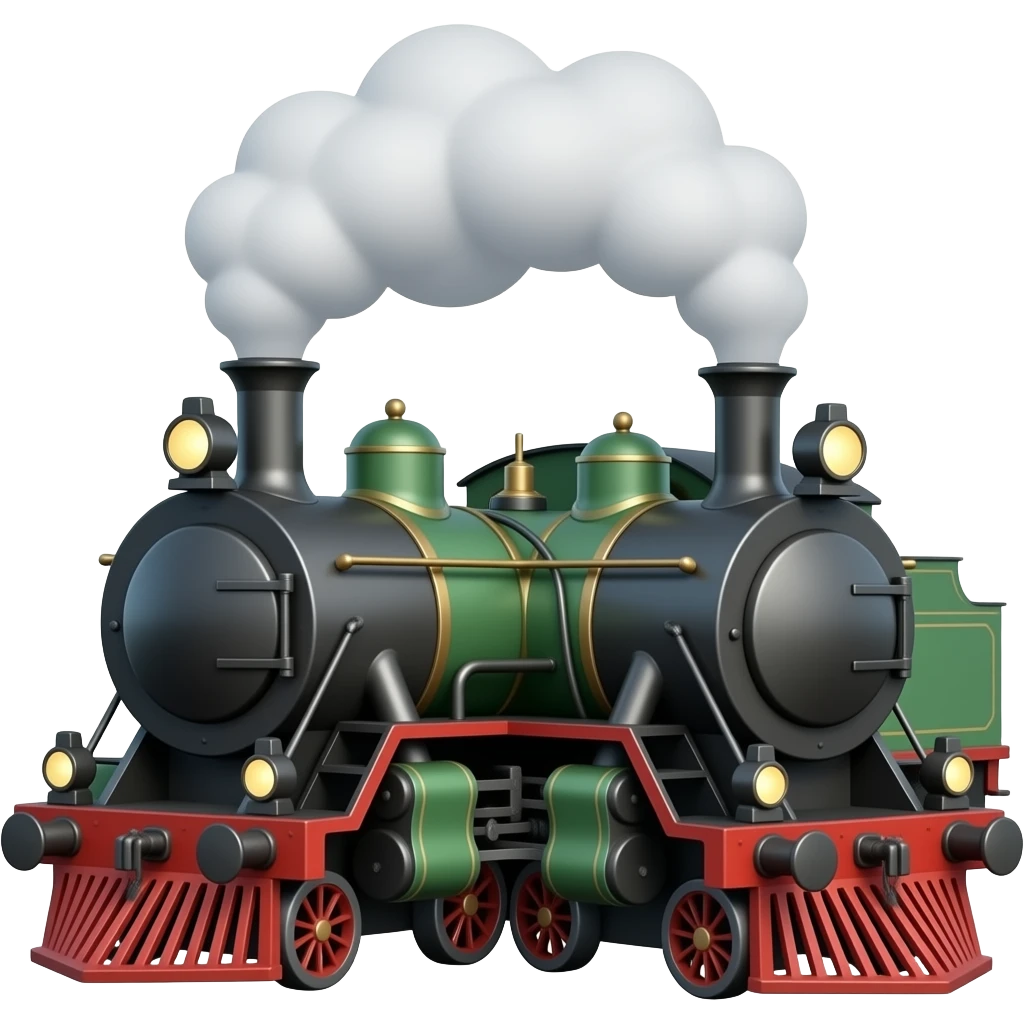 steam loco emoji