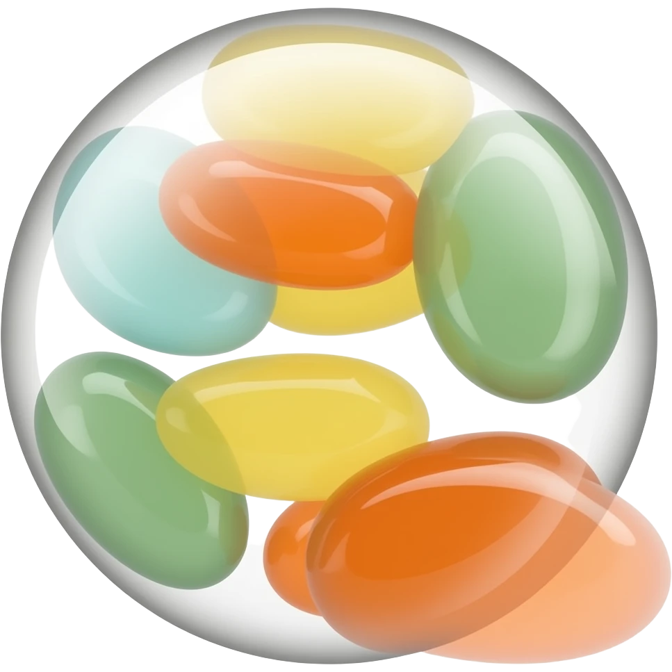 jelly beans emoji