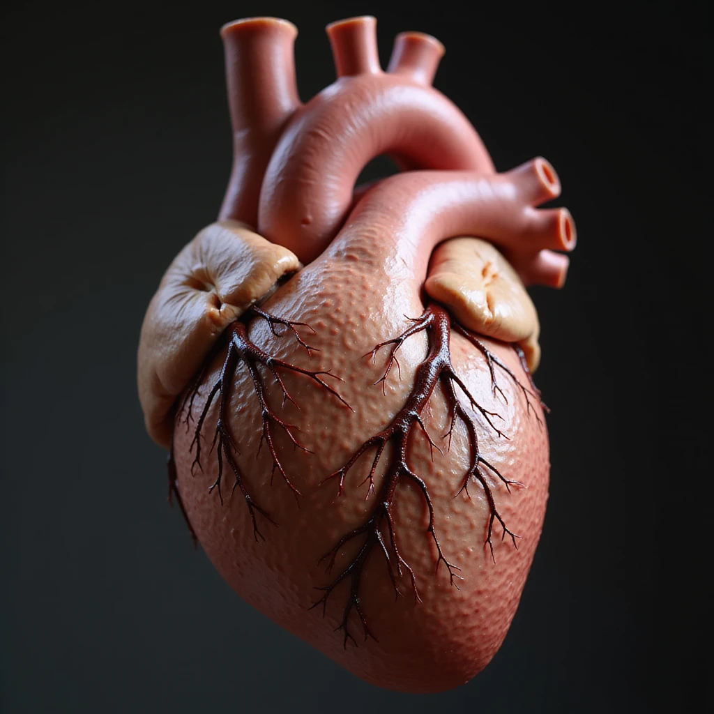 photorealistic heart emoji